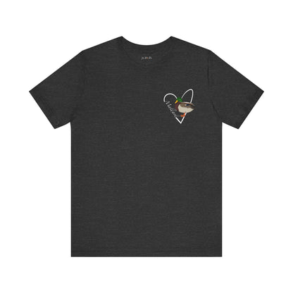 Mallard Heart Birdwatcher Bird T-Shirt