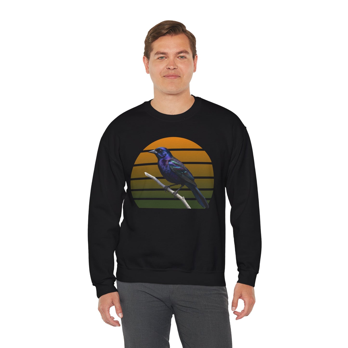 Grackle Sweatshirt | Common Grackle Birder Gift | Great-Tailed Bird Lover Crewneck