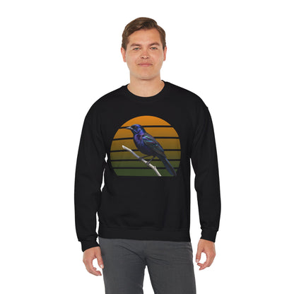 Grackle Sweatshirt | Common Grackle Birder Gift | Great-Tailed Bird Lover Crewneck