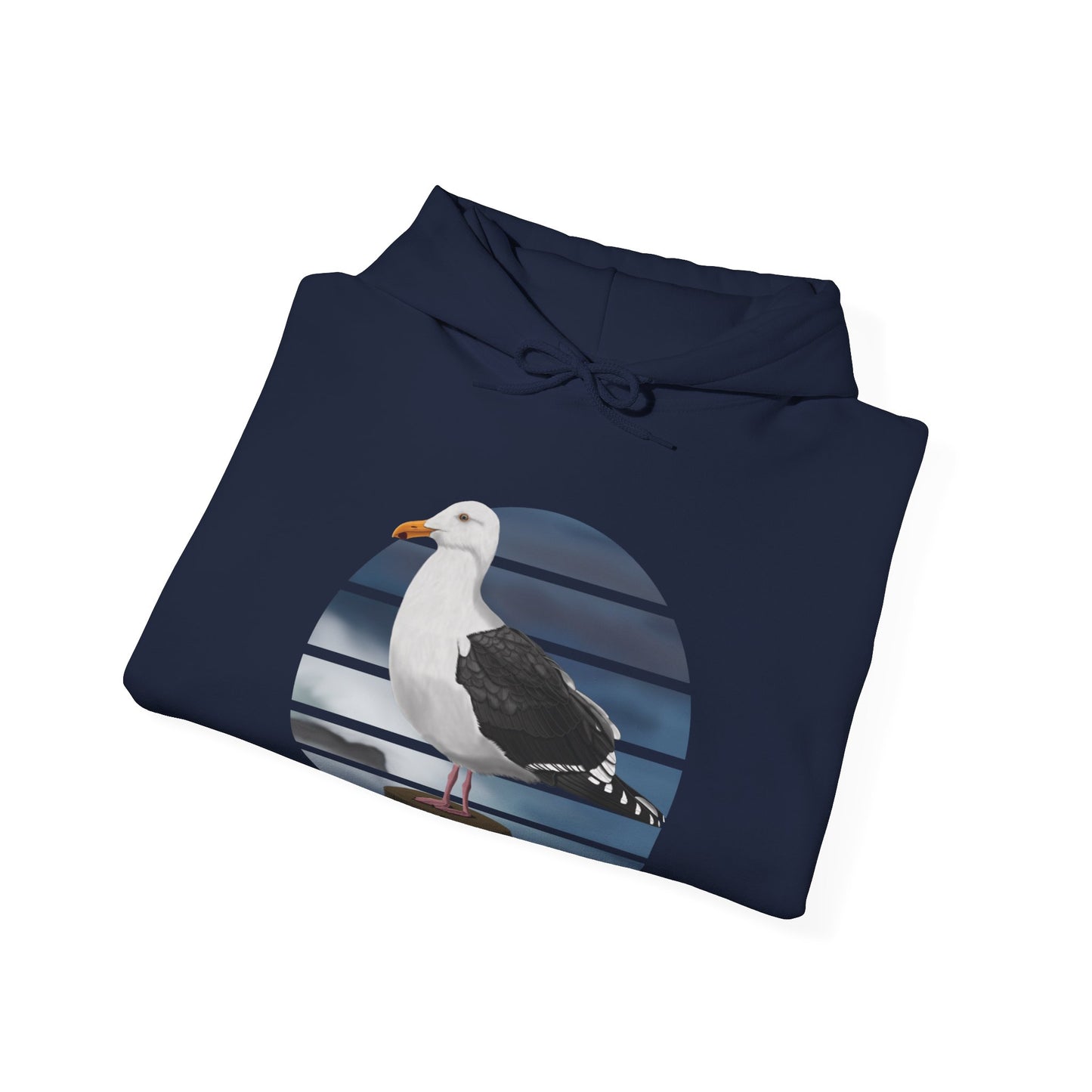 Seagull Bird Hoodie