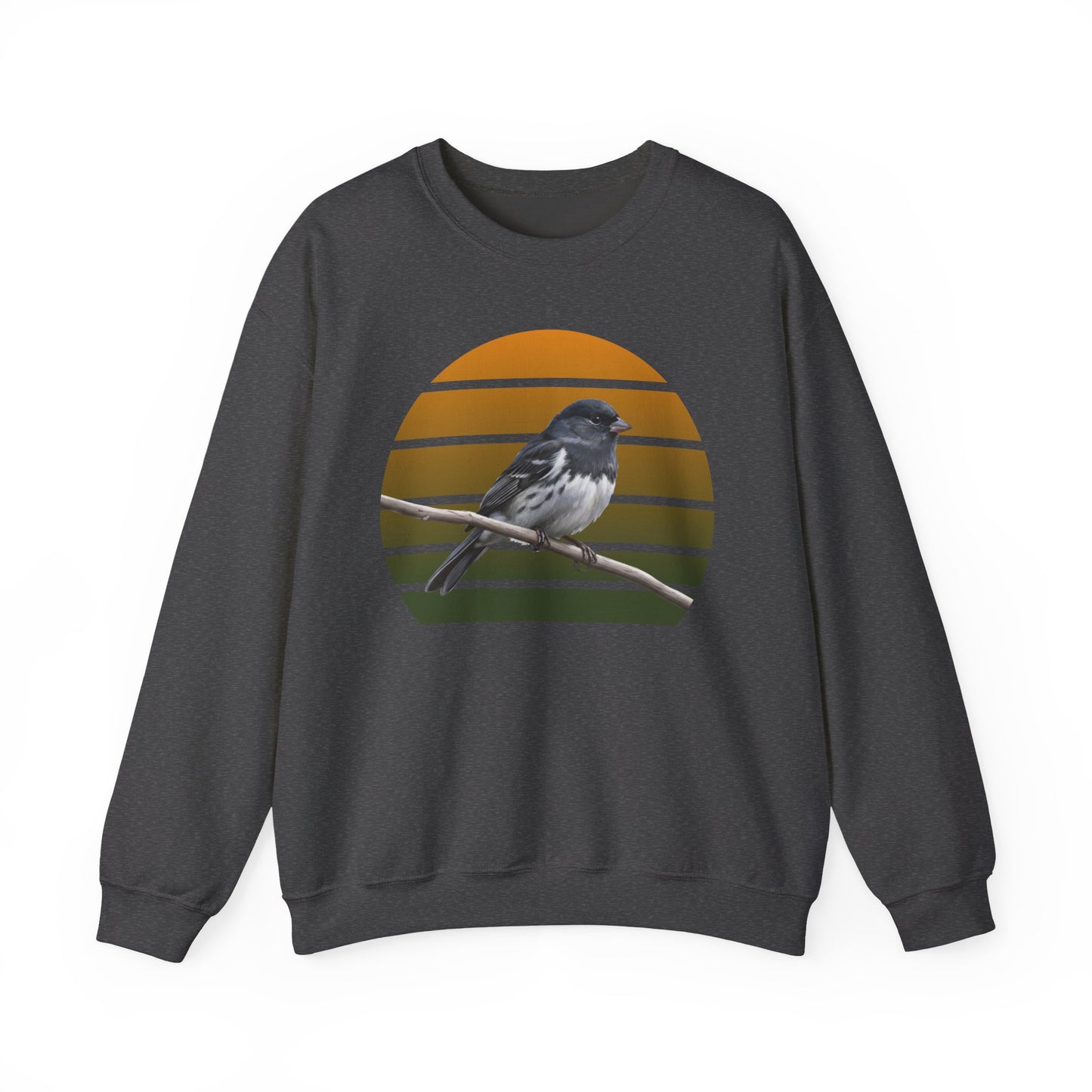 Dark-Eyed Junco Sweatshirt | Cozy Winter Birder Pullover | Snow Bird Crewneck Gift