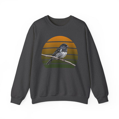Dark-Eyed Junco Sweatshirt | Cozy Winter Birder Pullover | Snow Bird Crewneck Gift