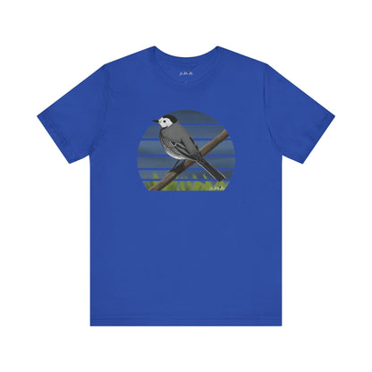 White Wagtail Birdwatcher Bird T-Shirt