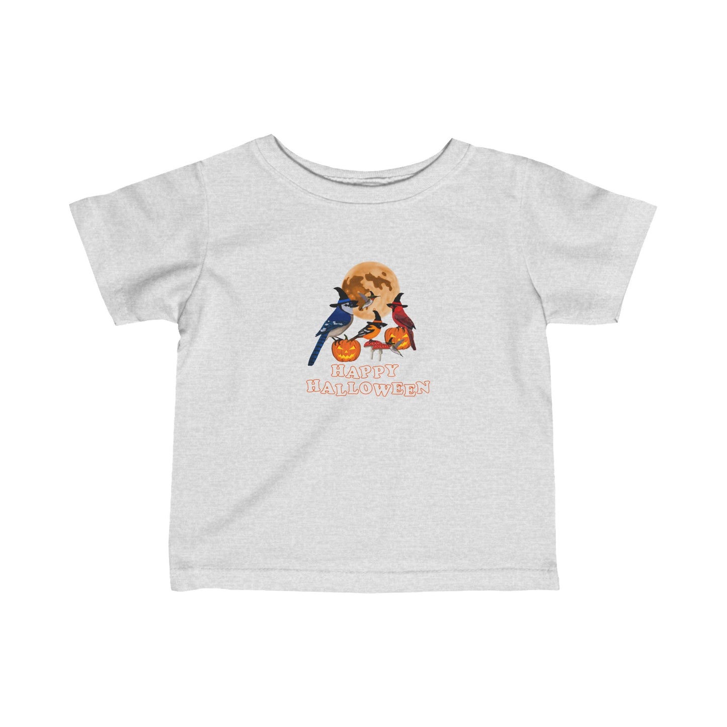 Blue Jay Cardinal Oriole Hummingbird Halloween Bird Baby & Toddler T-Shirt