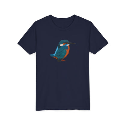 Kingfisher Birding & Birdwatching Bird Youth T-Shirt