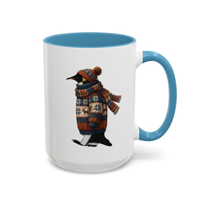 ペンギンの陶器製バードコーヒーマグ – バードウォッチャーへのカスタムギフト