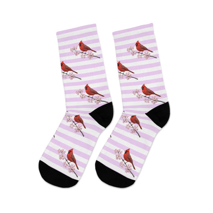 Cardinal Socks on Accessories background