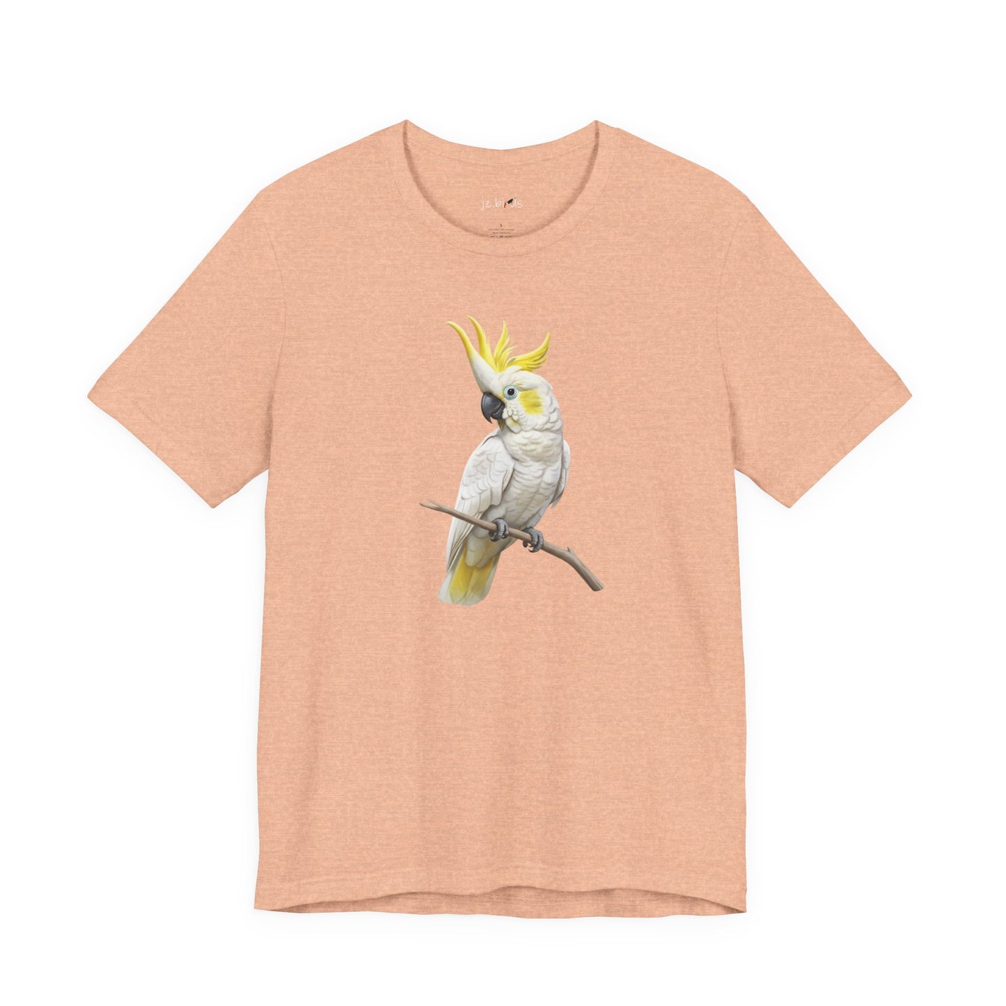 Sulphur-Crested Cockatoo T-Shirt | Unisex Bird Lover Tee | Wildlife Birder Gift