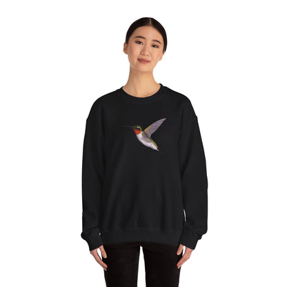 Hummingbird Bird Watcher Biologist Crewneck Sweatshirt