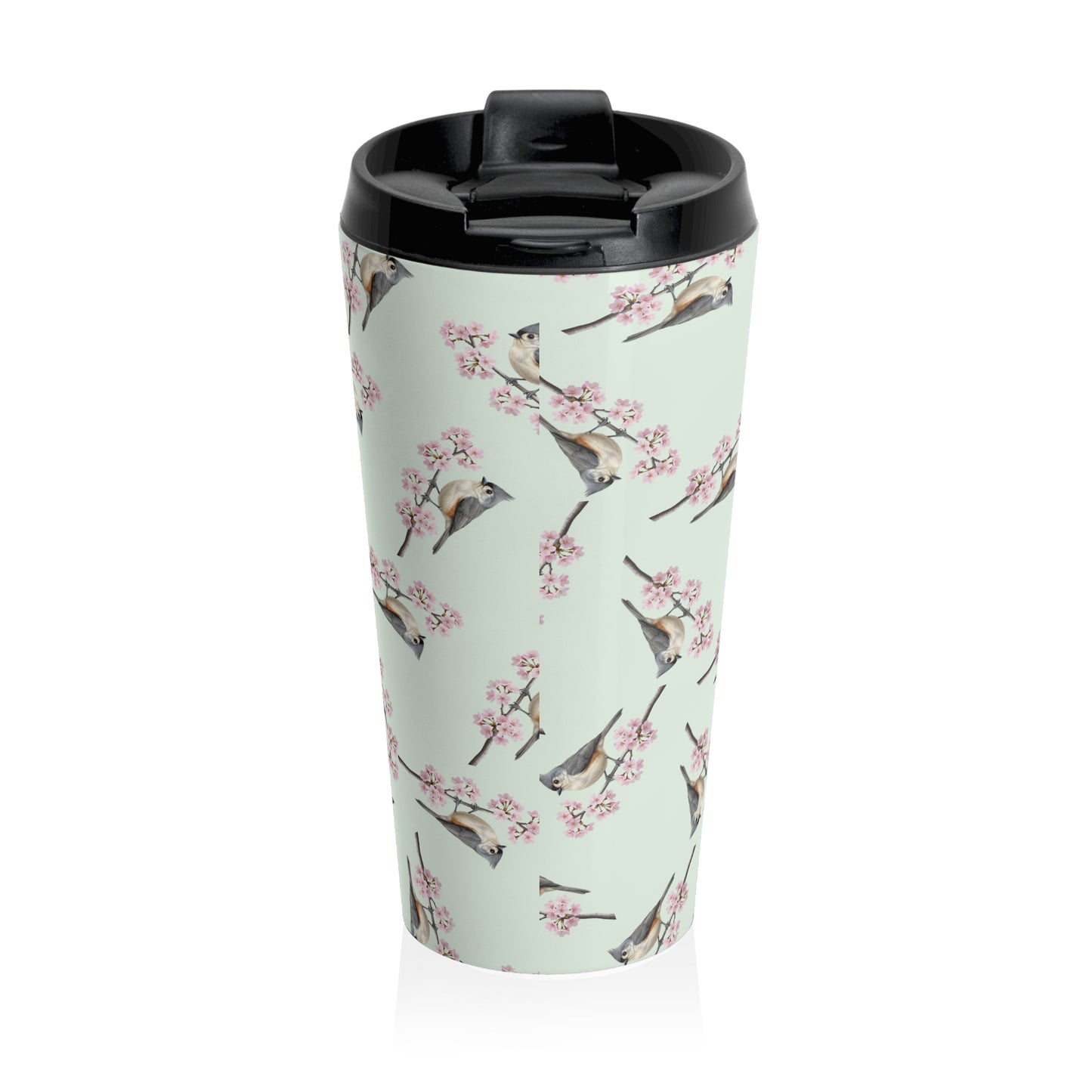Tufted Titmouse Tumbler – 15oz, Bottles & Tumblers