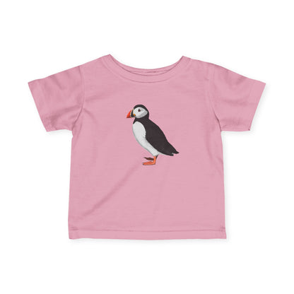 Süßes Papageitaucher Vogel Tiermotiv T-Shirt für Babys und Kleinkinder