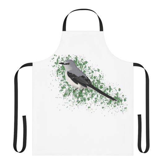 Mockingbird Bird Art Apron