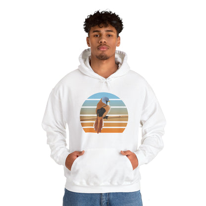 Bearded Reedling Bird Hoodie