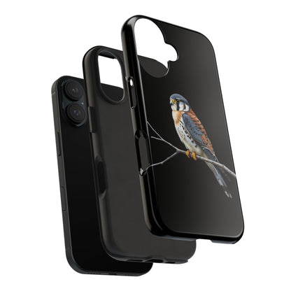 American Kestrel iPhone Case – Premium Tough Phone Cover Black