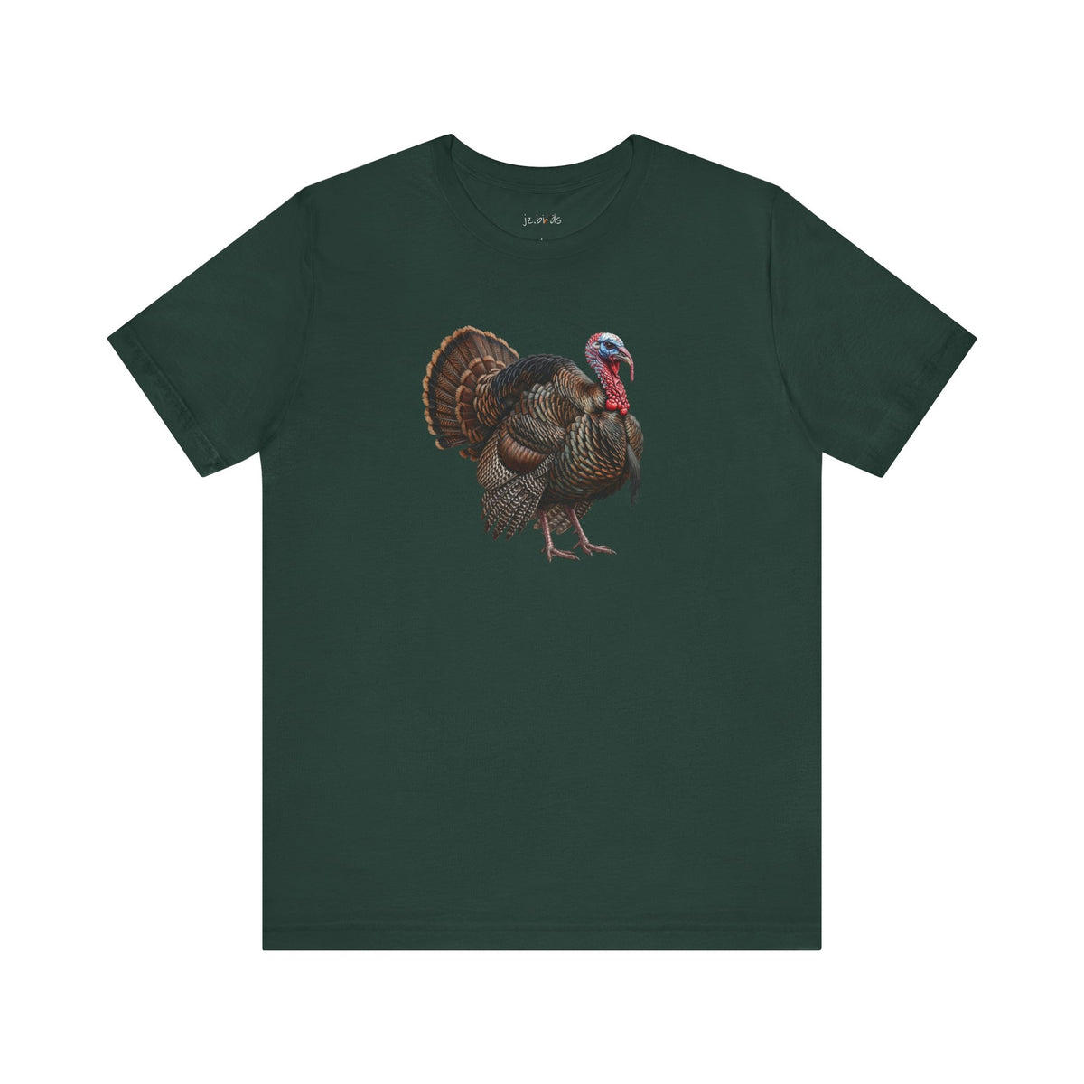 Thanksgiving Turkey T-Shirt | Wild Turkey Bird Art Tee | Fall & Autumn Apparel