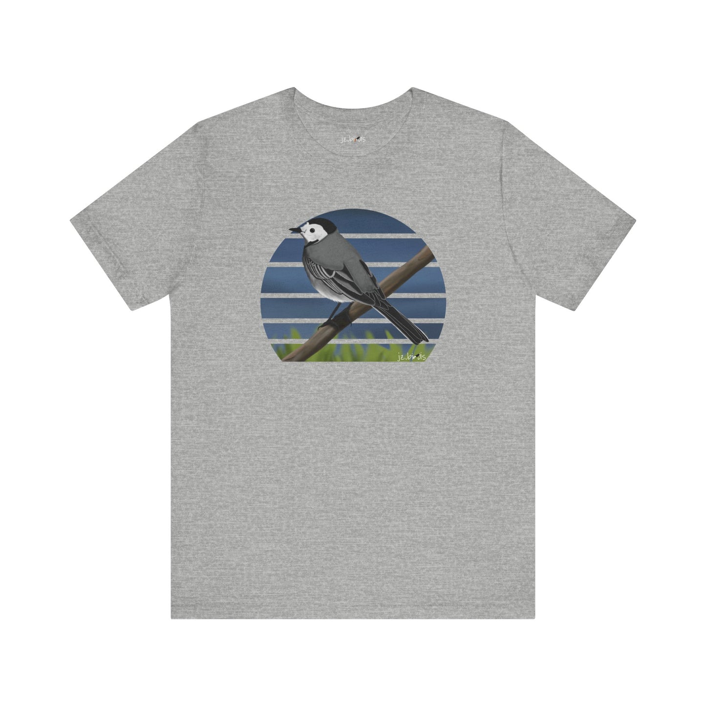 White Wagtail Birdwatcher Bird T-Shirt