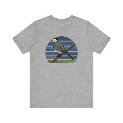 White Wagtail Birdwatcher Bird T-Shirt