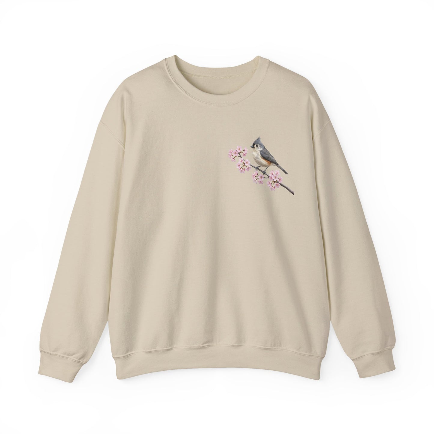 Tufted Titmouse Sweatshirt – Animal Lover Gift, Avian Enthusiast