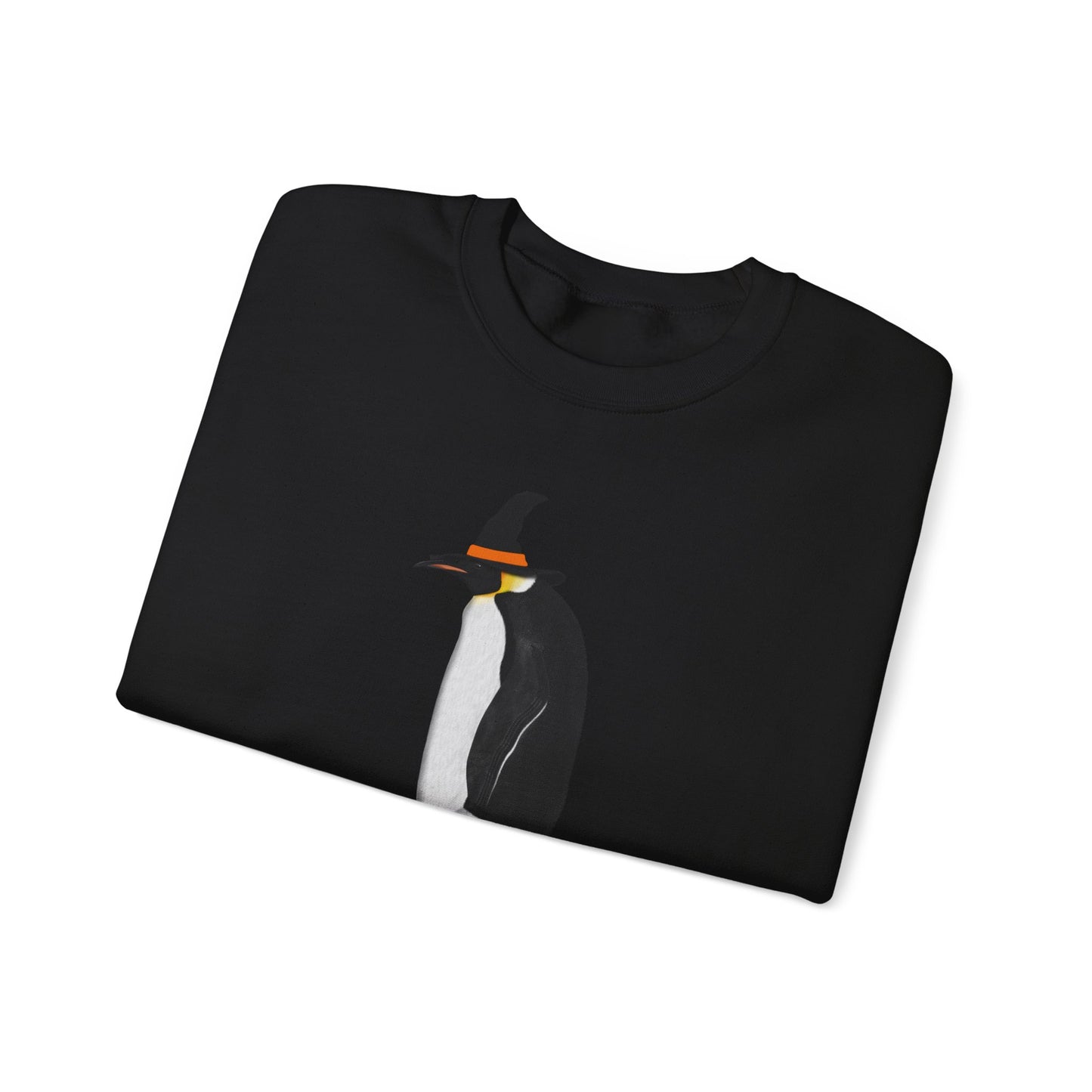 Penguin Halloween Birds Witch Birdwatcher Sweatshirt