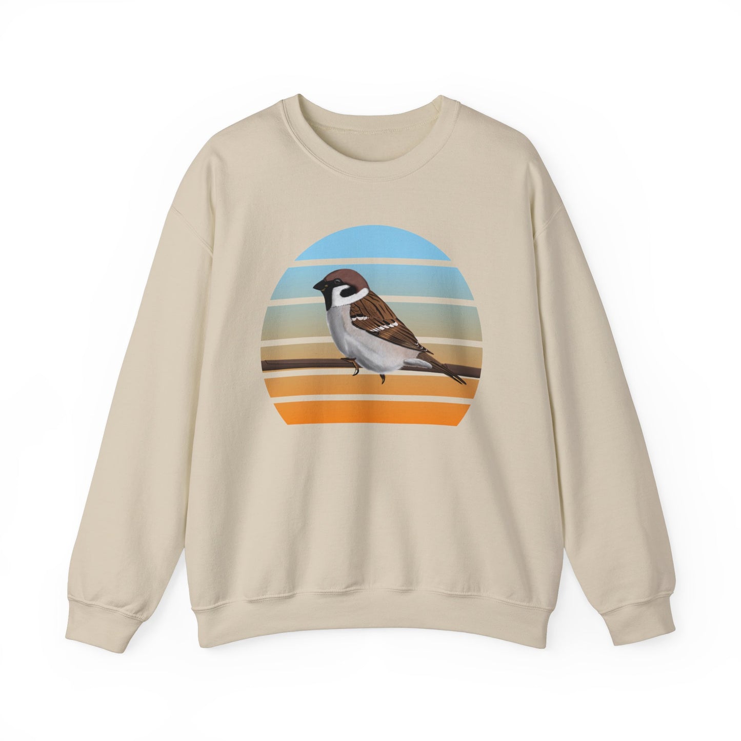 Tree Sparrow Birdlover Ornithologist Bird Sweatshirt