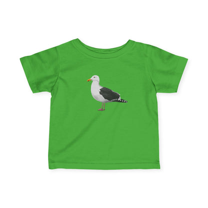 Süßes Möwe Vogel Tiermotiv T-Shirt für Babys und Kleinkinder