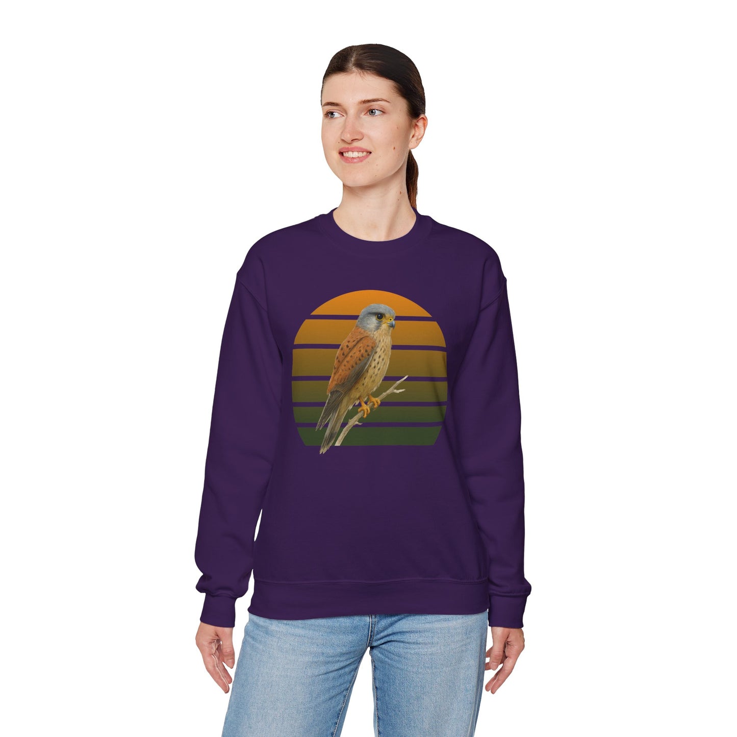 Kestrel Bird Lover & Bird Watching Bird Sweatshirt