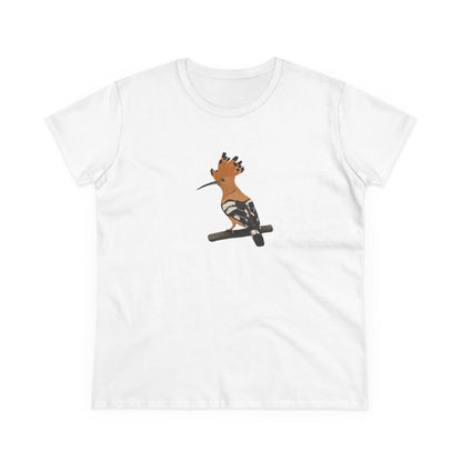 Hoopoe Bird Design for Birdwatchers and Bird Lovers Women's T-Shirt