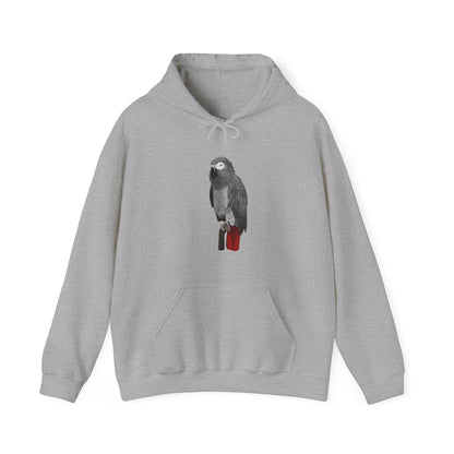 Grey Parrot Bird Birdwatching Birder Hoodie