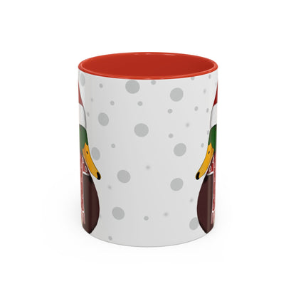 Mallard Christmas Bird Coffee Mug