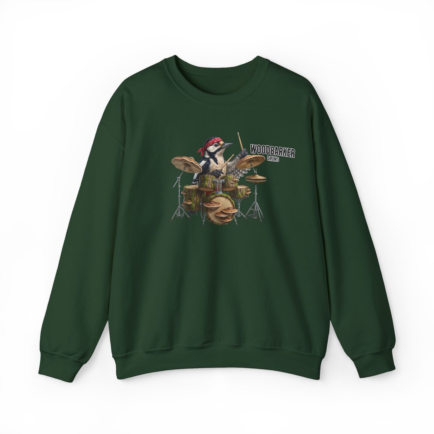 The Woodbarker Drummer Sweatshirt – The Backyard Birds