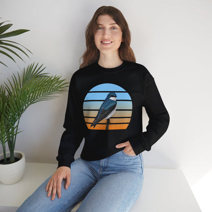 Tree Swallow Birdlover Ornithologist Bird Sweatshirt