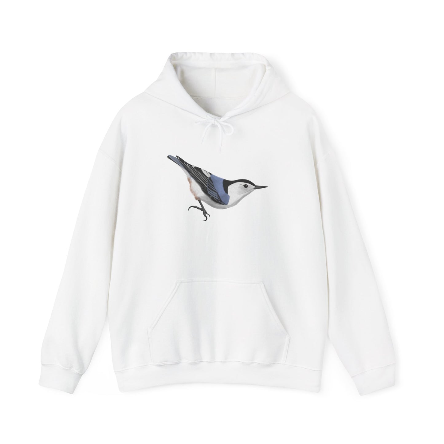 Nuthatch Bird Birdwatching Birder Hoodie