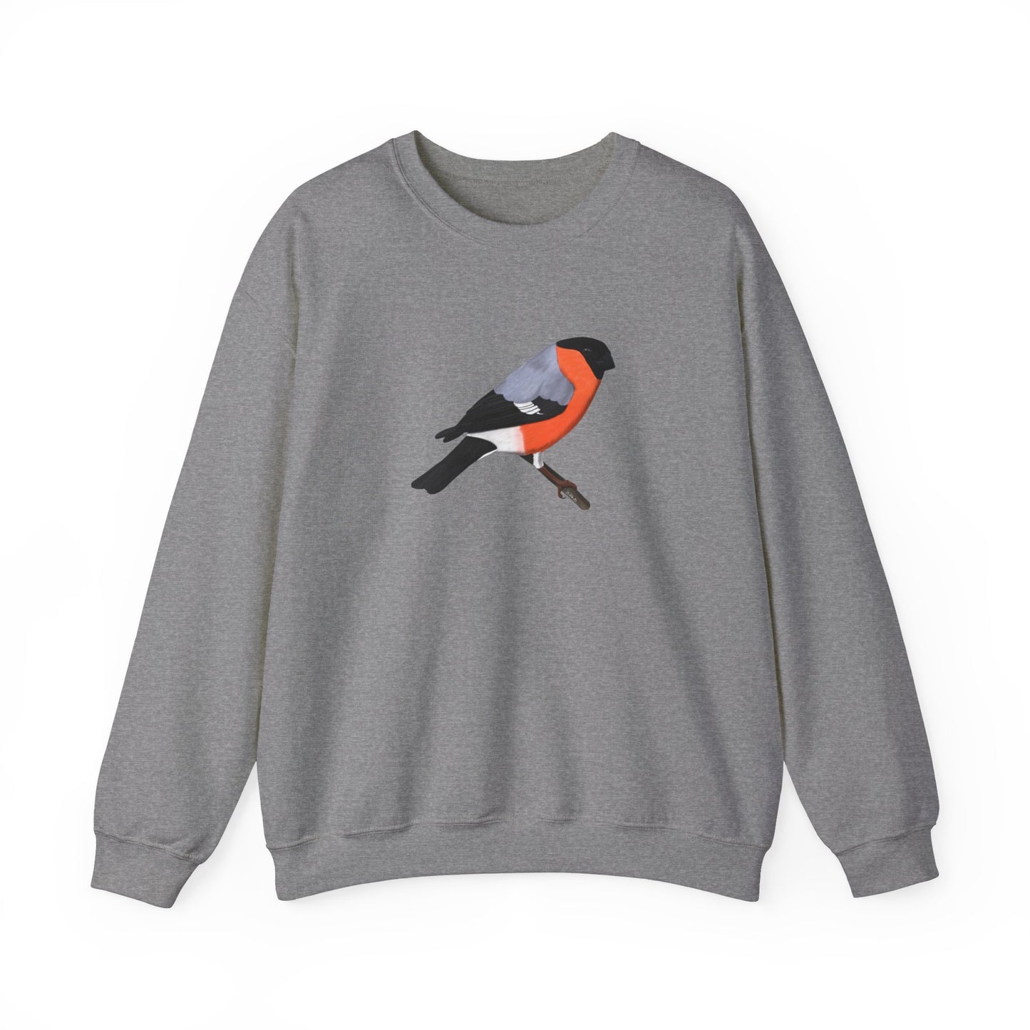 Bullfinch Bird Watcher Biologist Crewneck Sweatshirt