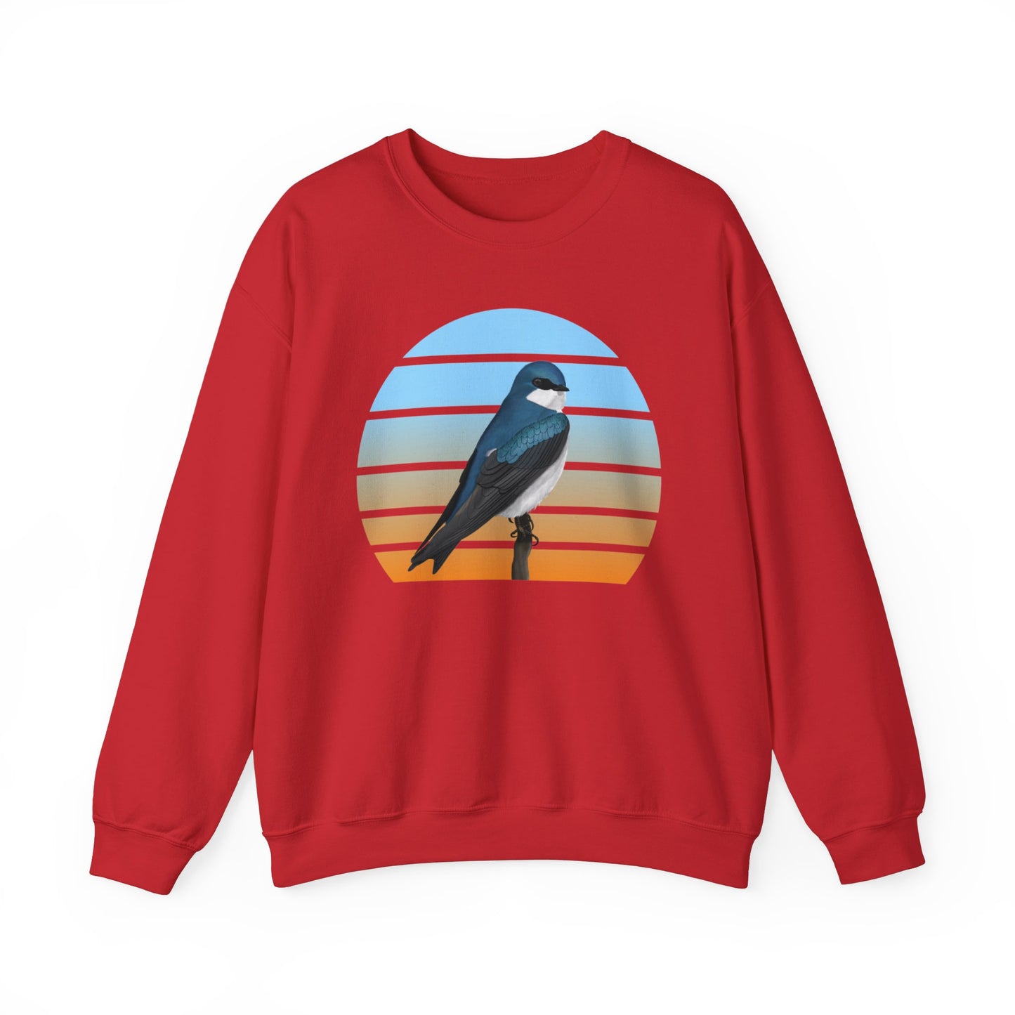 Tree Swallow Birdlover Ornithologist Bird Sweatshirt