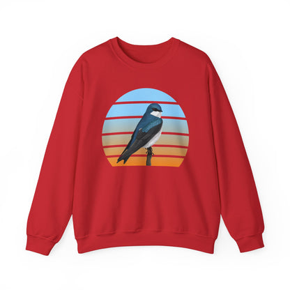 Tree Swallow Birdlover Ornithologist Bird Sweatshirt