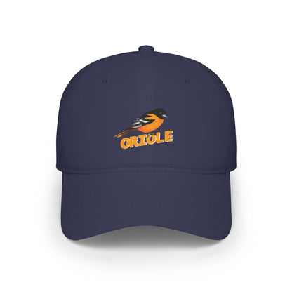 Baltimore Oriole Hat – One size, Cotton, Unisex, Backyard Birding