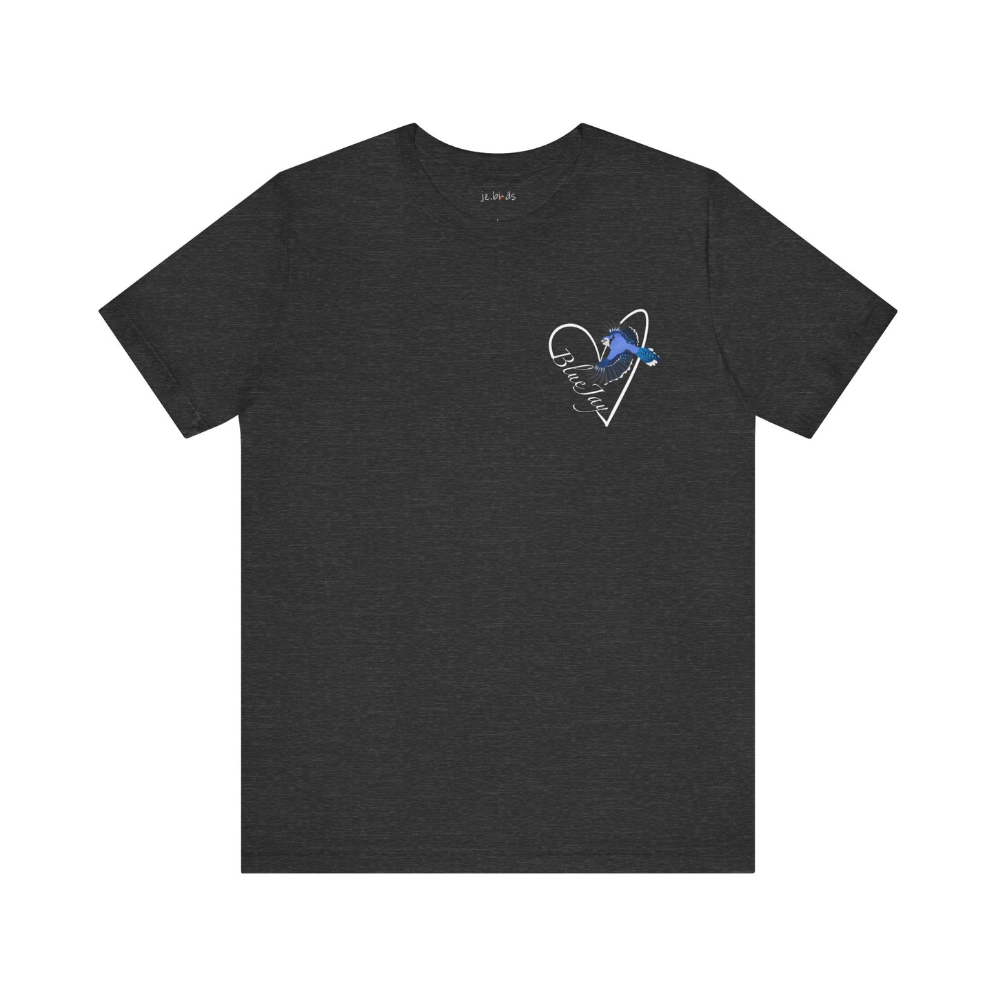 Blue Jay Heart Birdwatcher Bird T-Shirt