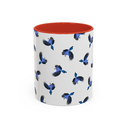 Blue Jay and Tern Mug on 11oz background