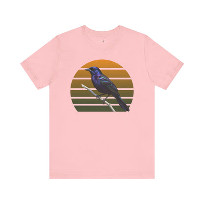 Grackle T-Shirt | Unisex Retail Fit Bird Lover Tee | Wildlife Birder Gift