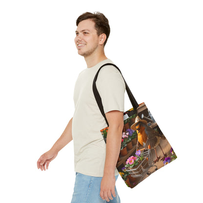 Robin Rosi Flower Shop Tote Bag for Plant Lovers and Cozy Aesthetic Fans