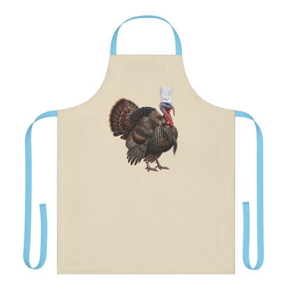 Funny Thanksgiving Turkey Apron | Chef Hat Wild Turkey | Fall Baking & Cooking Gift