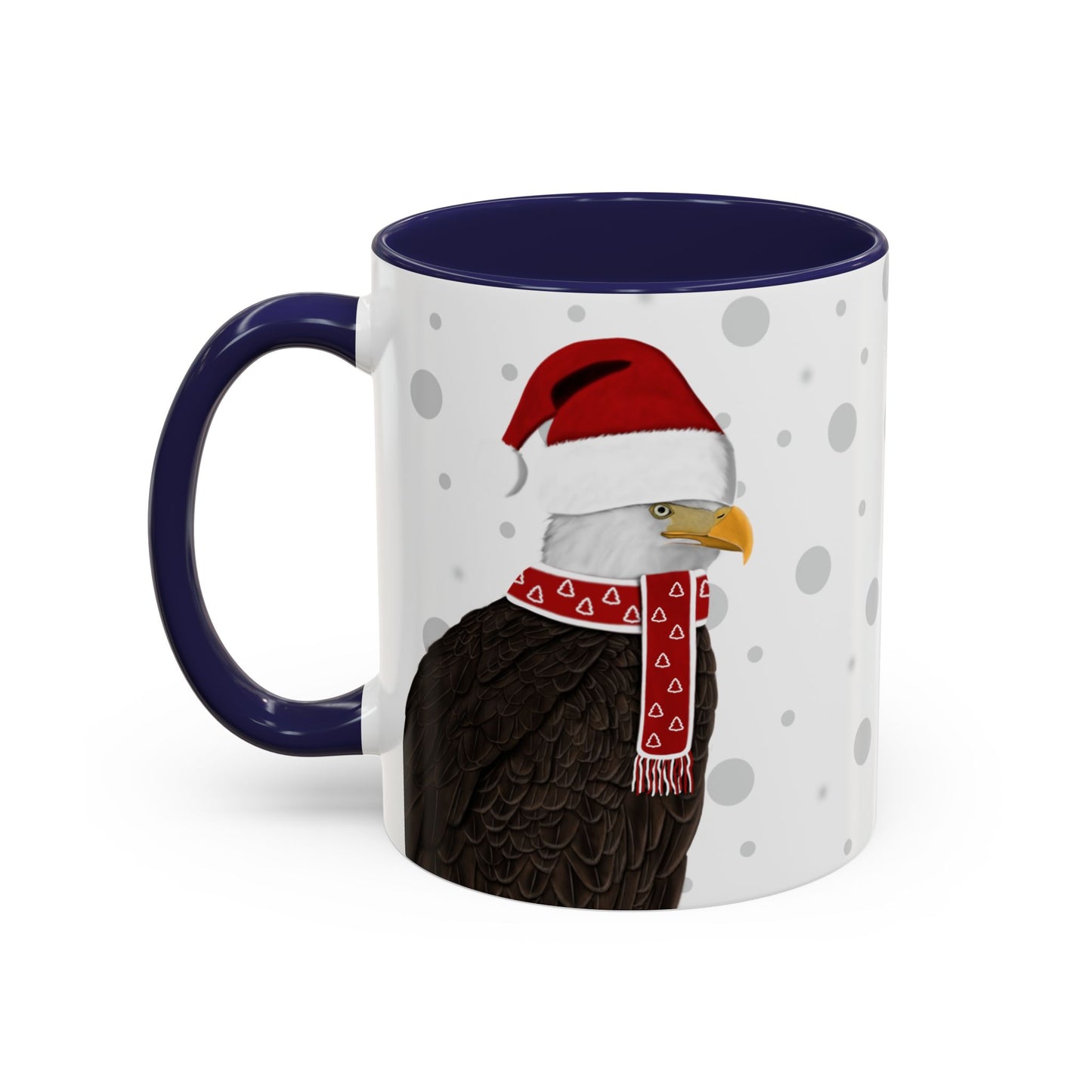 Bald Eagle Christmas Bird Coffee Mug