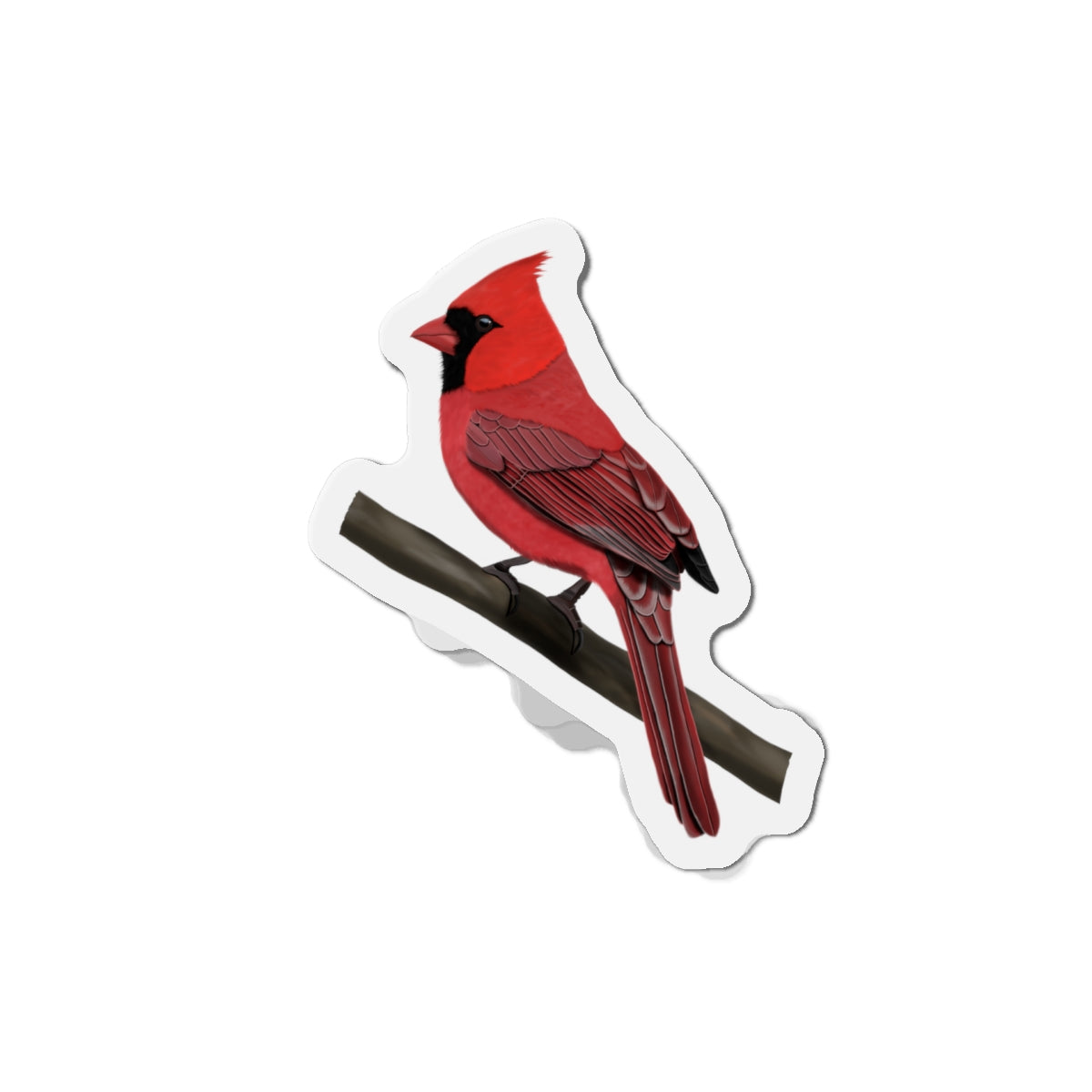 Cardinal Bird Magnet