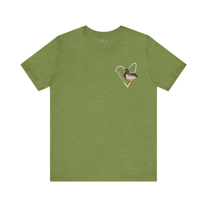 Mallard Heart Birdwatcher Bird T-Shirt