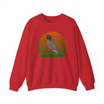 Robin Birdlover Ornithologist Bird Sweatshirt