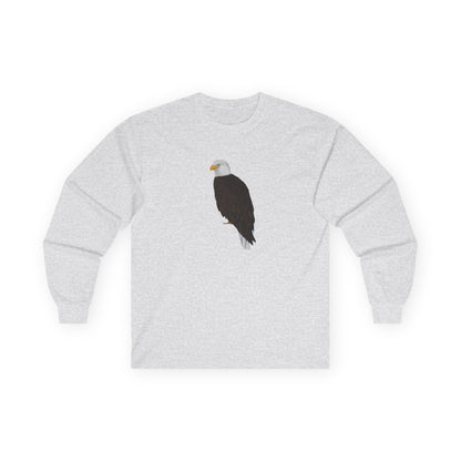 Bald Eagle Birding & Birdwatching Bird Cotton Long Sleeve T-Shirt