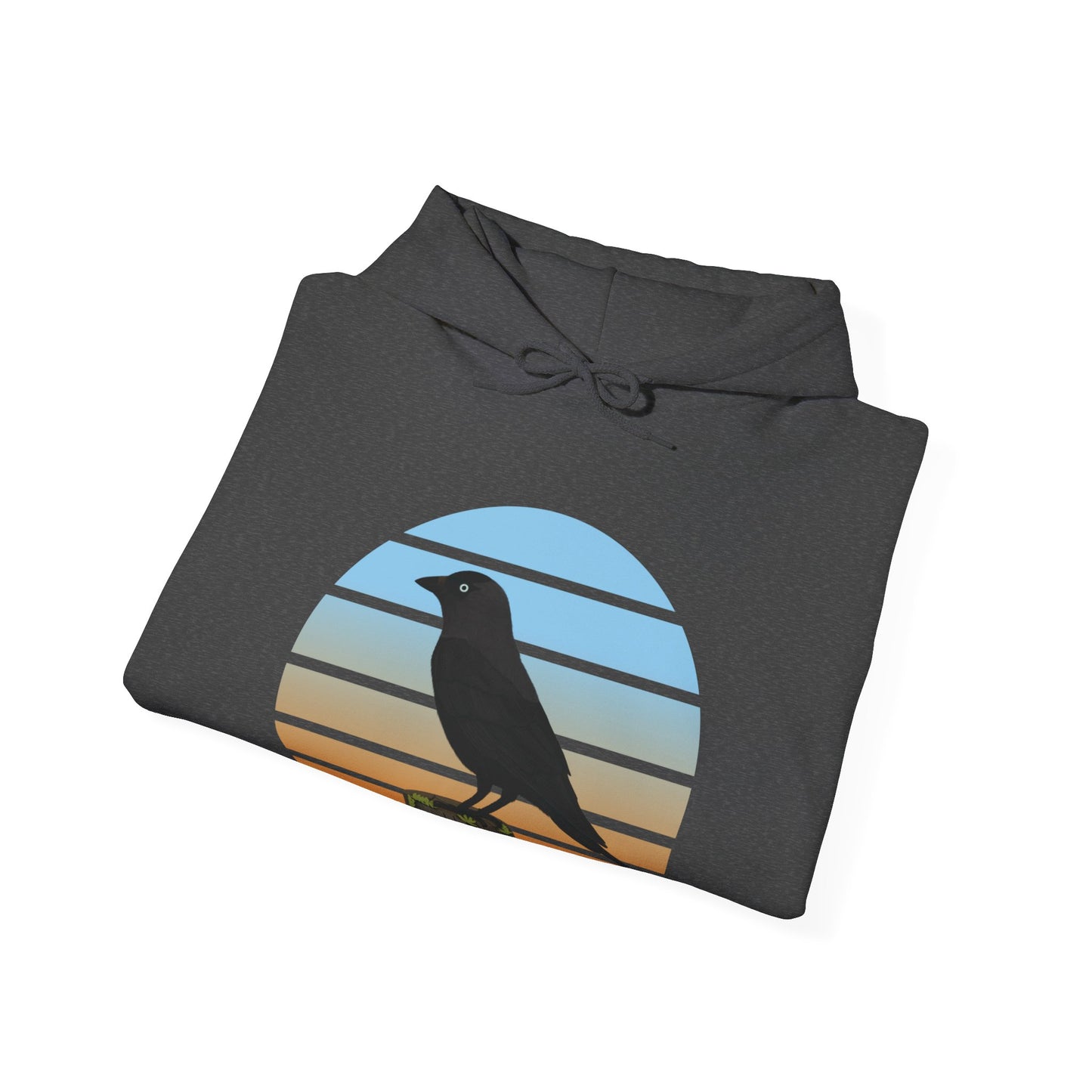 Western Jackdaw Bird Hoodie