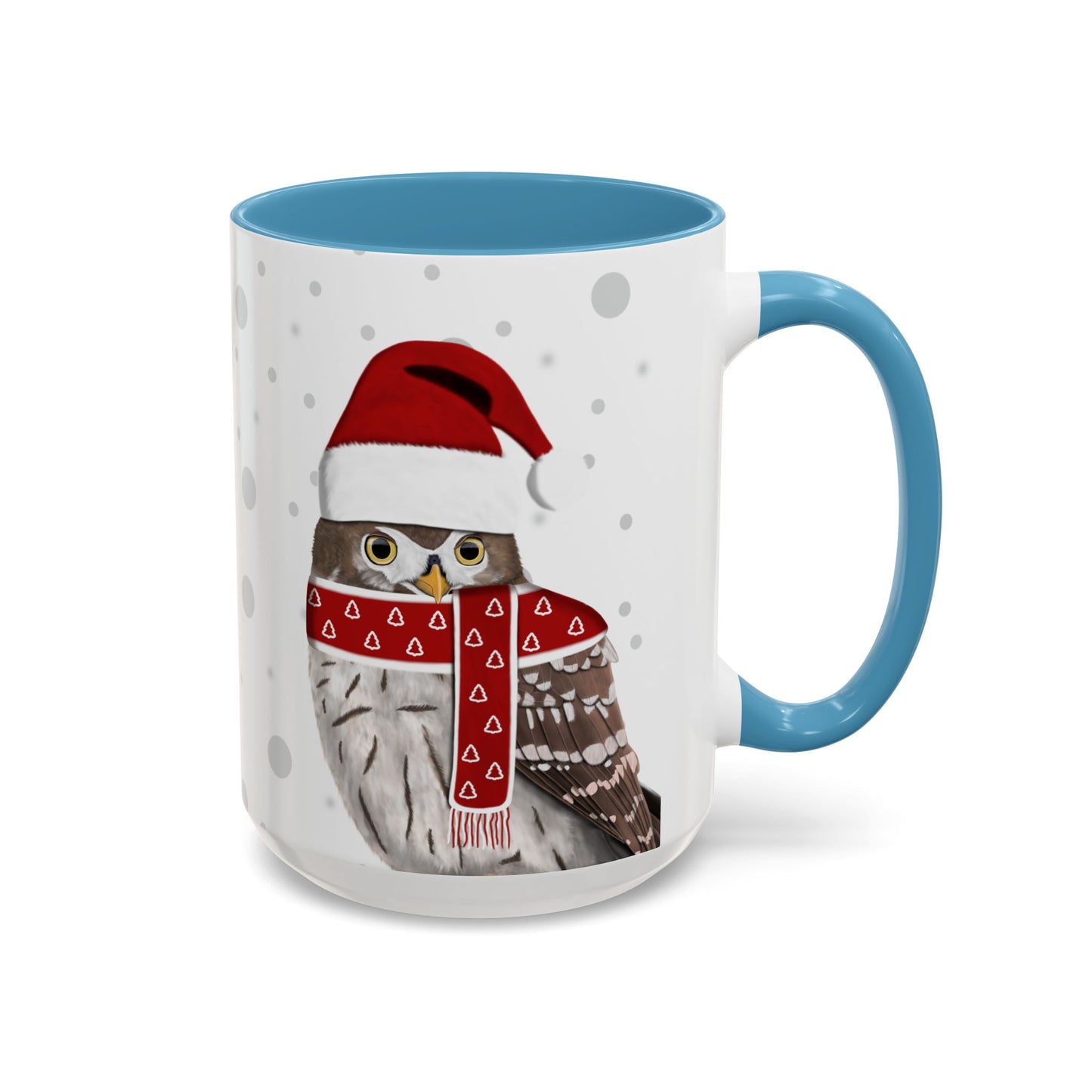 Owl Christmas Bird Coffee Mug