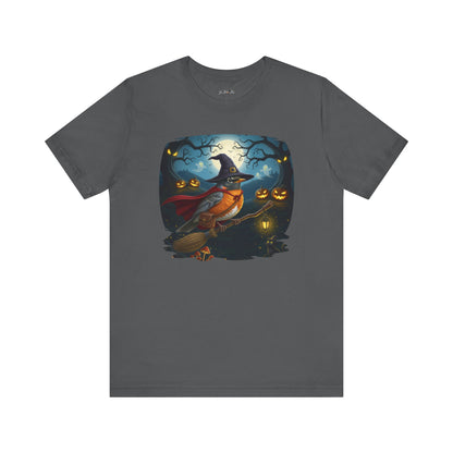 American Robin Halloween Bird T-Shirt - Spooky Halloween Costume for Bird Lovers