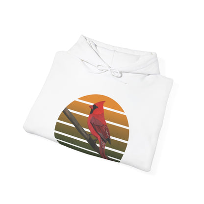 Cardinal Bird Hoodie